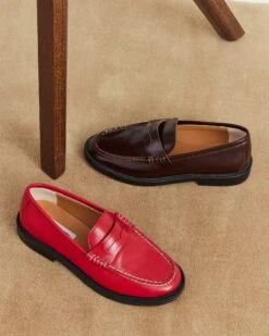 MADISON BURGUNDY BOX LEATHER -Steve Madden Store SM 2024 Q2 DILLARDS STILLS 15 MADISON 0161