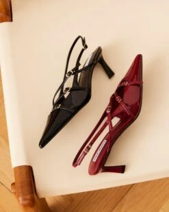 LIANA WINE PATENT -Steve Madden Store SM 2024 Q4 INTL TRENDS 26 LIANA 0670 CROPPED