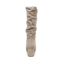 DILEMMA TAUPE SUEDE - SM REBOOTED -Steve Madden Store STEVEMADDEN BOOTS DILEMMA TAUPE SUEDE BACK