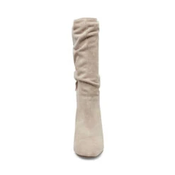 DILEMMA TAUPE SUEDE - SM REBOOTED -Steve Madden Store STEVEMADDEN BOOTS DILEMMA TAUPE SUEDE FRONT