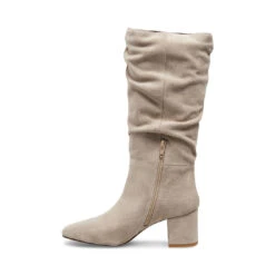 DILEMMA TAUPE SUEDE - SM REBOOTED -Steve Madden Store STEVEMADDEN BOOTS DILEMMA TAUPE SUEDE INSIDE