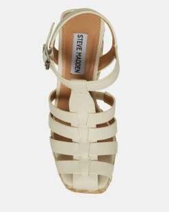 GALLERY BONE LEATHER -Steve Madden Store STEVEMADDEN SHOES GALLERY BONE LEATHER TOP