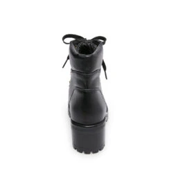 GALWAY BLACK LEATHER - SM REBOOTED -Steve Madden Store STEVEMADDEN STEVEN GALWAY BLACK LEATHER BACK 1
