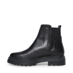 MOIRA BLACK LEATHER - SM REBOOTED -Steve Madden Store STEVEMADDEN BOOTS MOIRA BLACK INSIDE