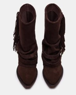 ANSEL BROWN SUEDE -Steve Madden Store STEVEMADDEN SHOES ANSEL BROWN SUEDE 04