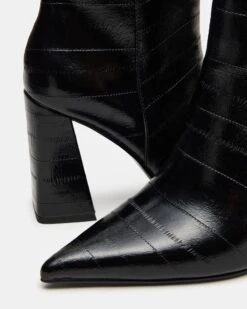 AUDREANA BLACK EEL 7 AUDREANA BLACK EEL -Steve Madden Store STEVEMADDEN SHOES AUDREANA BLACK EEL 05