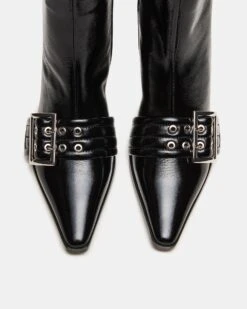 AXTON BLACK LEATHER 10 AXTON BLACK LEATHER -Steve Madden Store STEVEMADDEN SHOES AXTON BLACK LEATHER 03