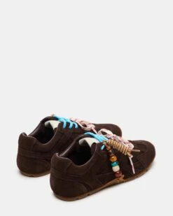 AZIEL CHARM BROWN SUEDE -Steve Madden Store STEVEMADDEN SHOES AZIEL CHARM BROWN SUEDE 103