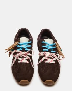 AZIEL CHARM BROWN SUEDE -Steve Madden Store STEVEMADDEN SHOES AZIEL CHARM BROWN SUEDE 104