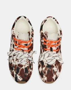 AZIEL BROWN COW PRINT 9 AZIEL BROWN COW PRINT -Steve Madden Store STEVEMADDEN SHOES AZIEL H BROWN MULTI 03