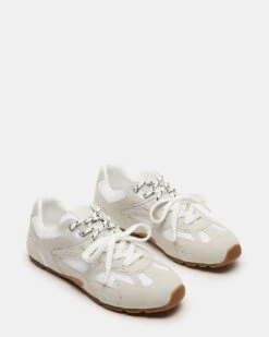 AZIEL WHITE SUEDE -Steve Madden Store STEVEMADDEN SHOES AZIEL WHITE SUEDE 02