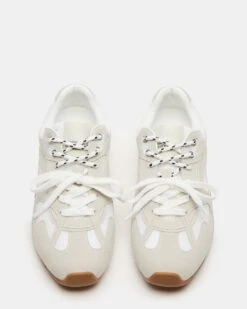 AZIEL WHITE SUEDE -Steve Madden Store STEVEMADDEN SHOES AZIEL WHITE SUEDE 04