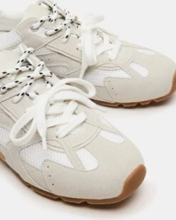 AZIEL WHITE SUEDE -Steve Madden Store STEVEMADDEN SHOES AZIEL WHITE SUEDE 05