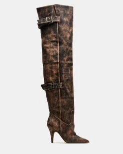 BADDIE BROWN DISTRESSED