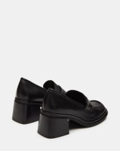 BAXTER BLACK LEATHER -Steve Madden Store STEVEMADDEN SHOES BAXTER BLACK LEATHER 02