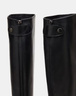 BEREN BLACK LEATHER 7 BEREN BLACK LEATHER -Steve Madden Store STEVEMADDEN SHOES BEREN BLACK LEATHER 05