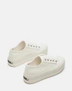 BOBBI 30 WHITE FABRIC -Steve Madden Store STEVEMADDEN SHOES BOBBI30 WHITE FABRIC 03