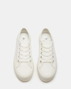 BOBBI 30 WHITE FABRIC -Steve Madden Store STEVEMADDEN SHOES BOBBI30 WHITE FABRIC 04