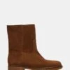 BATES BROWN SUEDE