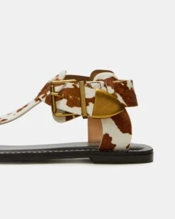 BRAZINN BROWN COW PRINT -Steve Madden Store STEVEMADDEN SHOES BRAZINN H TAN MULTI 05