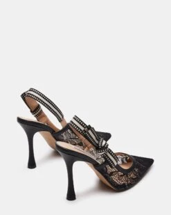 BRI BLACK LACE -Steve Madden Store STEVEMADDEN SHOES BRI BLACK LACE 03
