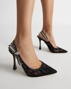 BRI FLORAL -Steve Madden Store STEVEMADDEN SHOES BRI BLACK LACE 6110 25bdb78f 1c99 449b 80dd 6db1b3be9c98