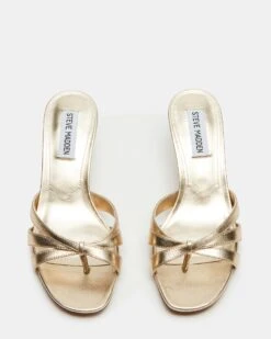 CARY GOLD LEATHER -Steve Madden Store STEVEMADDEN SHOES CARY GOLD LEATHER 04