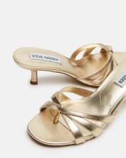 CARY GOLD LEATHER -Steve Madden Store STEVEMADDEN SHOES CARY GOLD LEATHER 05