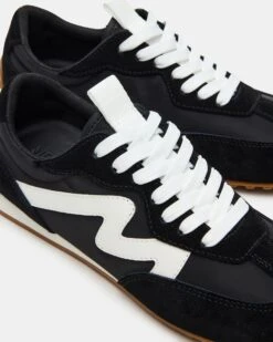 CASPER BLACK/WHITE -Steve Madden Store STEVEMADDEN SHOES CASPER BLACK WHITE 05