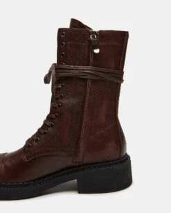 CRIMSON BROWN LEATHER 9 CRIMSON BROWN LEATHER -Steve Madden Store STEVEMADDEN SHOES CRIMSON BROWN LEATHER 05