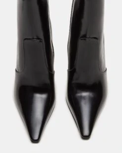 DAMIAN BLACK LEATHER -Steve Madden Store STEVEMADDEN SHOES DAMIAN BLACK LEATHER 04