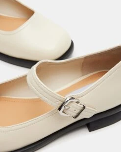 DELANCY BONE LEATHER -Steve Madden Store STEVEMADDEN SHOES DELANCY BONE LEATHER 05