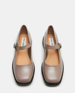 DELANCY TAUPE LEATHER -Steve Madden Store STEVEMADDEN SHOES DELANCY TAUPE LEATHER 05
