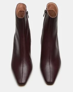 DELVIE BROWN/RED LEATHER 11 DELVIE BROWN/RED LEATHER -Steve Madden Store STEVEMADDEN SHOES DELVIE BROWN RED LEATHER 04