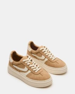 DODGE PERFORATED CAMEL MULTI -Steve Madden Store STEVEMADDEN SHOES DODGE P CAMEL MULTI 02