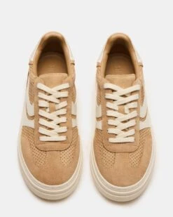 DODGE PERFORATED CAMEL MULTI -Steve Madden Store STEVEMADDEN SHOES DODGE P CAMEL MULTI 04