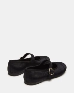 DORY BLACK SATIN -Steve Madden Store STEVEMADDEN SHOES DORY BLACK SATIN 02