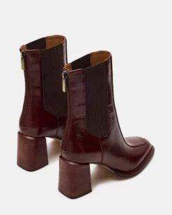 DOWNTOWN BROWN LEATHER -Steve Madden Store STEVEMADDEN SHOES DOWNTOWN BROWN LEATHER 03