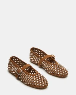 DREAMING CHESTNUT SUEDE RHINESTONES -Steve Madden Store STEVEMADDEN SHOES DREAMINGSP CHESTNUT SUEDE 02