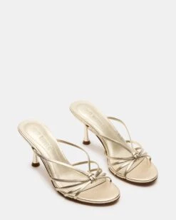 EDNA CHAMPAGNE LEATHER -Steve Madden Store STEVEMADDEN SHOES EDNA CHAMPAGNE LEATHER 02