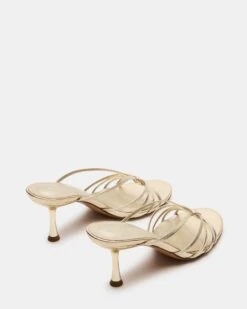 EDNA CHAMPAGNE LEATHER -Steve Madden Store STEVEMADDEN SHOES EDNA CHAMPAGNE LEATHER 03