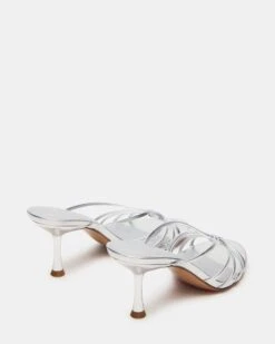 EDNA SILVER LEATHER -Steve Madden Store STEVEMADDEN SHOES EDNA SILVER 02