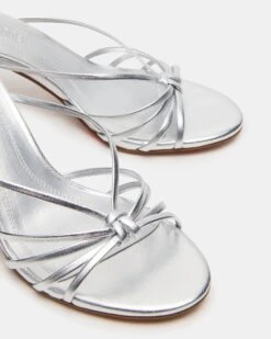 EDNA SILVER LEATHER -Steve Madden Store STEVEMADDEN SHOES EDNA SILVER 04