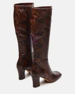 ELLIOT BROWN SNAKE -Steve Madden Store STEVEMADDEN SHOES ELLIOT BROWN SNAKE 03