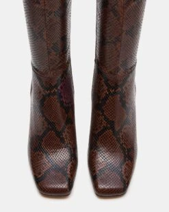 ELLIOT BROWN SNAKE -Steve Madden Store STEVEMADDEN SHOES ELLIOT BROWN SNAKE 04