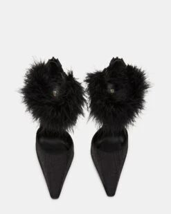 ELUSIVE BLACK SATIN -Steve Madden Store STEVEMADDEN SHOES ELUSIVE BLACK SATIN 03