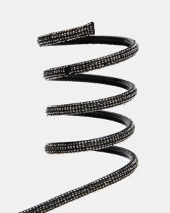 EMERSON BLACK SATIN -Steve Madden Store STEVEMADDEN SHOES EMERSON BLACK SATIN 05