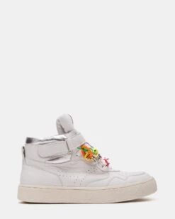 EMILEE WHITE LEATHER