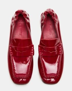 ESTEE RED CRINKLE PATENT -Steve Madden Store STEVEMADDEN SHOES ESTEE RED CRINKLE PATENT 03