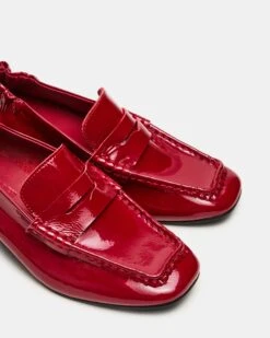 ESTEE RED CRINKLE PATENT -Steve Madden Store STEVEMADDEN SHOES ESTEE RED CRINKLE PATENT 04